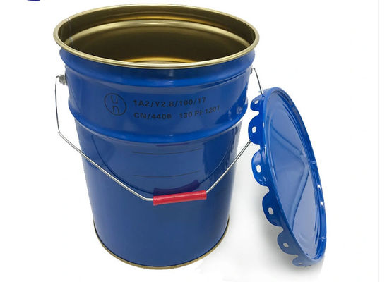Thùng dung môi bằng ván bằng ván có nắp cạnh hoa UN 5 gallon