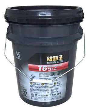 Các thùng chứa xô nhựa 20 lít được xếp hạng của Liên Hợp Quốc cho dầu động cơ