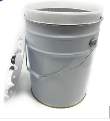 Ống thép đầu mở 5 gallon có hình nón với vỏ trống PE 0.32-0.42mm