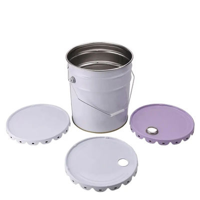 UN xếp hạng 5 gallon thép trống với cạnh hoa nắp và vòi