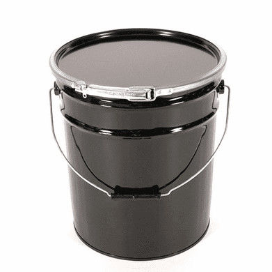 Thùng dầu mỡ kim loại tròn với 5 gallon dung lượng Gaskets cao su để lưu trữ dầu mỡ