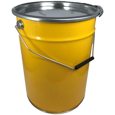 Thép Epoxy Linered Open Head Bucket With Ring Seal Cover Epdm Gasket