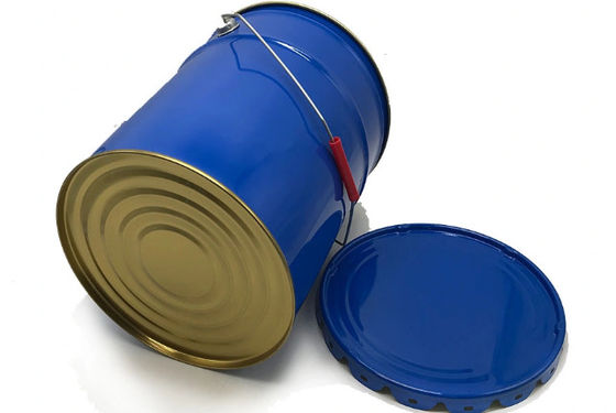 Thùng dung môi bằng ván bằng ván có nắp cạnh hoa UN 5 gallon