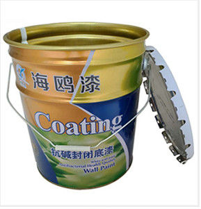 UN xếp hạng 5 gallon Chất hóa học chống thấm với nắp Castellated