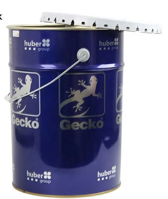0.28-0.42mm 5 Gallon Paint Bucket Tinplate Buckets With Castellated Lids For Paint Storage Các thùng mực có nắp để lưu trữ sơn