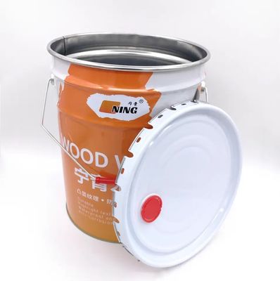 Liên Hợp Quốc xếp hạng 5 gallon mở đầu thép thùng với vỏ lưỡi liễu