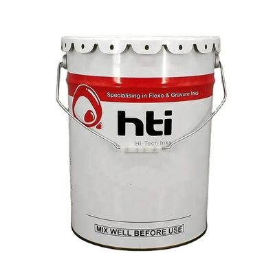 UN xếp hạng 5 gallon thép xô với nắp hoa cho dung môi