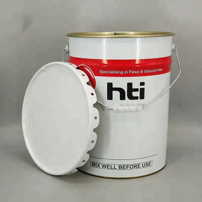 UN xếp hạng 5 gallon thép xô với nắp hoa cho dung môi