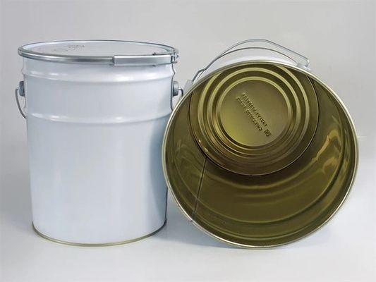 Các hóa chất dầu được xếp hạng của Liên Hợp Quốc 5 gallon thùng kim loại chống ăn mòn