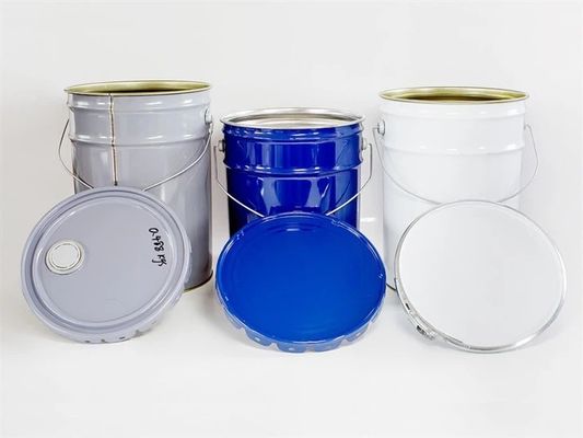 Các hóa chất dầu được xếp hạng của Liên Hợp Quốc 5 gallon thùng kim loại chống ăn mòn