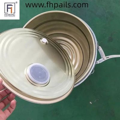 Thép không gỉ hạt cà phê rỗng thép xô 20L với van không khí