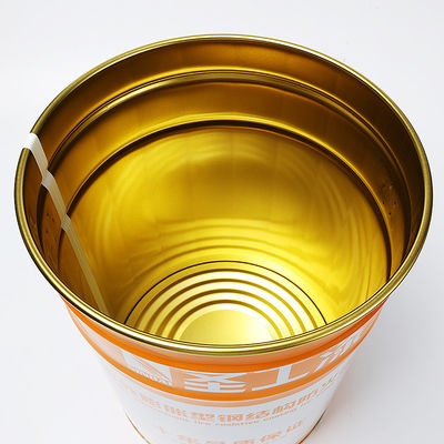 Thép 5 gallon thép xô để lưu trữ của lửa chống cháy lớp phủ hóa học
