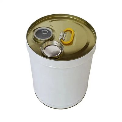 19L 5 gallon thép thắt đầu thùng với nắp vòi linh hoạt cho thinner