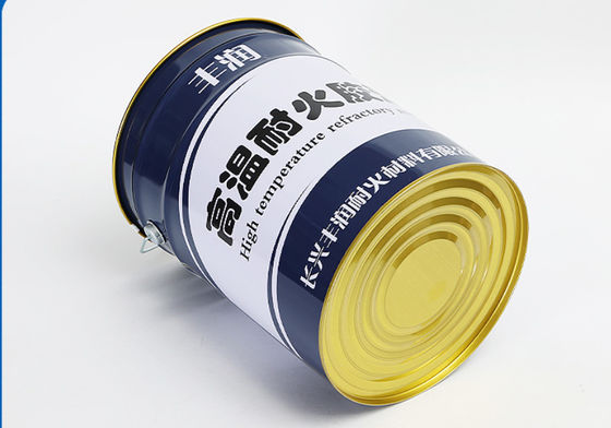 Chất dung môi 20L thép xô và nắp với nắp cạnh hoa