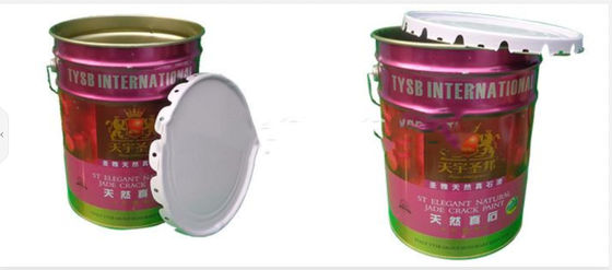 Xác mực kim loại 20L với nắp xoăn sâu 0.32-0.42mm