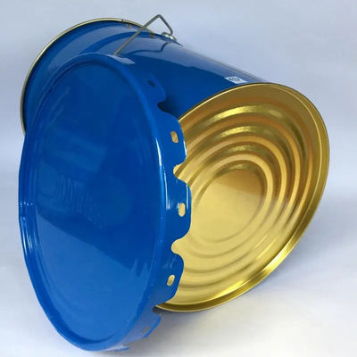 0.32-0.42mm kim loại rỗng 5 gallon xô sơn cho đường sắt gai