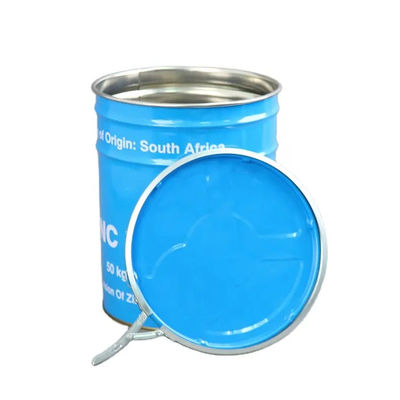 Thép 5 Gallon White Paint Bucket với Lever Lock Cover