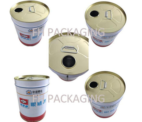 5 gallon đóng chặt đầu thùng để lưu trữ chất lỏng