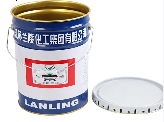 1 Gallon đến 6 Gallon Metal Ink Tinplate Buckets với Liên Hợp Quốc được phê duyệt để in và đóng gói