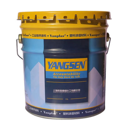 Kim loại Tinplate Chất hóa học xô 1 Gallon đến 6 Gallon tròn
