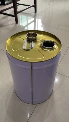 25L thùng thùng thùng nhựa đầu chặt với vòi cho gói xăng