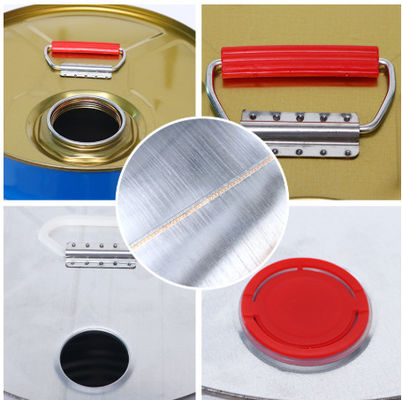 25L thùng thùng thùng nhựa đầu chặt với vòi cho gói xăng