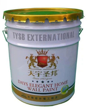 Liên Hợp Quốc chấp thuận 5 gallon xô sơn với in tùy chỉnh và cao su nắp nắp