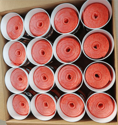 Các thùng và xô bằng nhựa nhựa polypropylene trắng tùy chỉnh với lớp lót phenol vàng